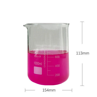 OEM كأس المختبرات القياس الزجاجي 1000ml قابلة للتخصيص