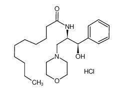CAS 109836-82-0 ، D-threo-PDMP ، D-THREO-1-PHENYL-2-DECANOYLAMINO-3-MORPHOLINO-1-PROPANOL HCL