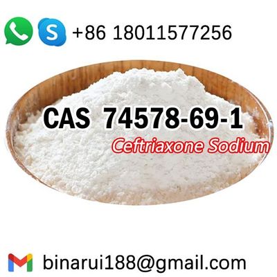 سيفترياكسون الصوديوم عالي الجودة C18H16N8Na2O7S3 سيفترياكسون (ملح الصوديوم) CAS 74578-69-1