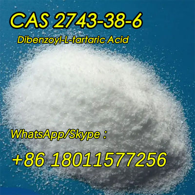 Cas 2743-38-6 مبيعات ساخنة Dibenzoyl-L-Tartaric Acid C18H14O8 Dibenzoyl-L-Tartaric