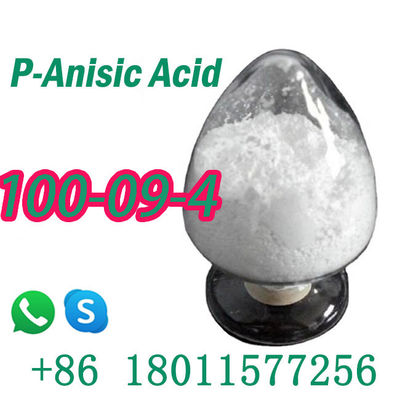 نقاء مرتفع 99٪ 4-ميتوكسي بنزويك حمض C8H8O3 P-Anisic Acid CAS 100-09-4