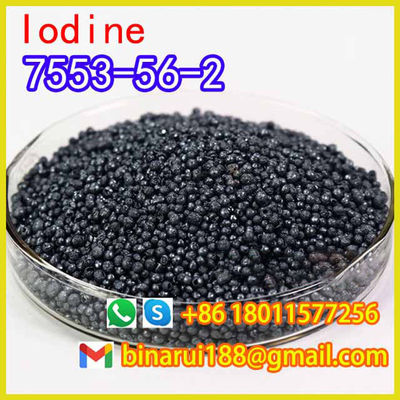 CAS 7553-56-2 المواد الخام الكيميائية اليومية اليود I2 اليود الجزئي