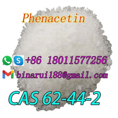 كاس 62-44-2 فيناسيتين المواد الخام الصيدلانية C10H13NO2 Achrocidin BMK/PMK