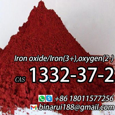 نقاء 99٪ أكسيد الحديد الصف الغذائي Fe2O3 Oligist Cas 1332-37-2