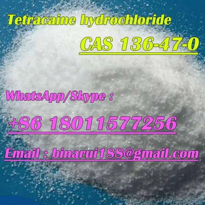 تيتراكاين هيدروكلوريد CAS 136-47-0 تيتراكاين HCl الصين المورد