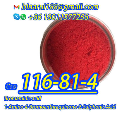 CAS 116-81-4 حمض البرومامينيك C14H8BrNO5S 1-Amino-4-Bromoanthraquinone-2-Sulphonic Acid
