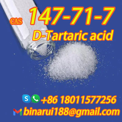 CAS 147-71-1 صناعة الصين توفير حمض D-Tartaric C4H6O6 Tartarieacid