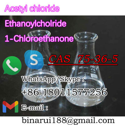 سكر الايستيل عالي الجودة C2H3ClO سكر حمض الإيثان CAS 75-36-5