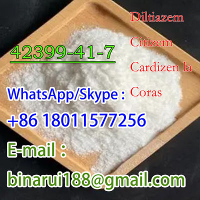 Diltiazem / Adizem CAS 42399-41-7 مسحوق أبيض