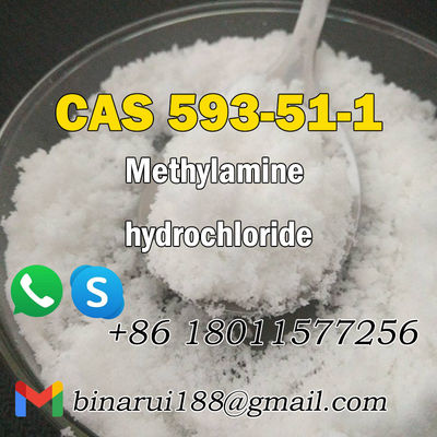 البيع بالجملة مسحوق الميثيلامينيوم CH6ClN ميثيل أمين هيدروكلوريد CAS 593-51-1
