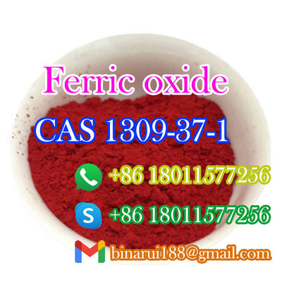 مزرعة Fe2O3 مسحوق أكسيد الحديد المغناطيسي غاما العصبي CAS 1309-37-1 مسحوق Fe2O3