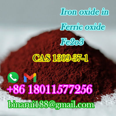Fe2O3 Sesquioxide الحديد / أكسيد الحديد الصف الكيميائي CAS 1309-37-1
