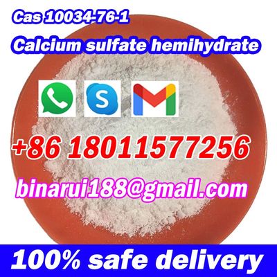 كبريتات الكالسيوم هيمي هيدرات / الجبس المجفف الجودة الممتازة CAS 10034-76-1