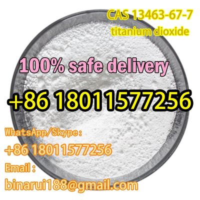 CAS 13463-67-7 O2Ti ثاني أكسيد التيتانيوم / التيتانيوم ((IV) أكسيد الأنتازة مسحوق جاهز