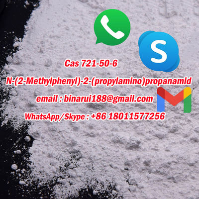 الجودة العالية بريلوكاين / N- ((2-ميثيلفينيل) -N2-بروبيلالانيناميد CAS 721-50-6