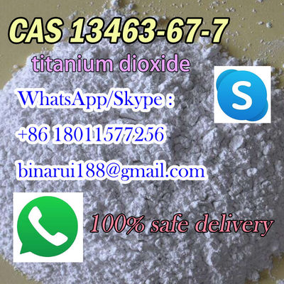مستوى الغذاء من ثاني أكسيد التيتانيوم مسحوق ، TiO2 للمضافات الغذائية CAS 13463-67-7